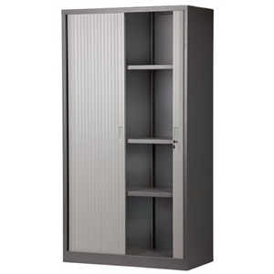 Australia hot sale KD tall steel tambour door cupboard filing cabinet for office area used