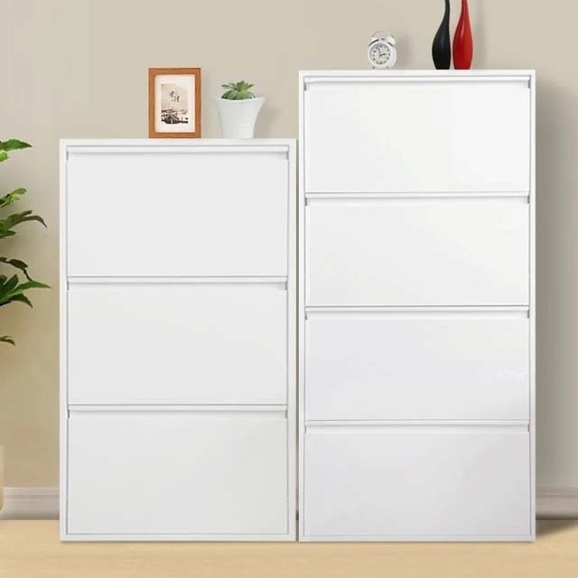 Modern KD Home Living Room shoe cabinet furniture Drawer Steel Shoe Cabinet Metal Folding Shoe Rack Cabinet