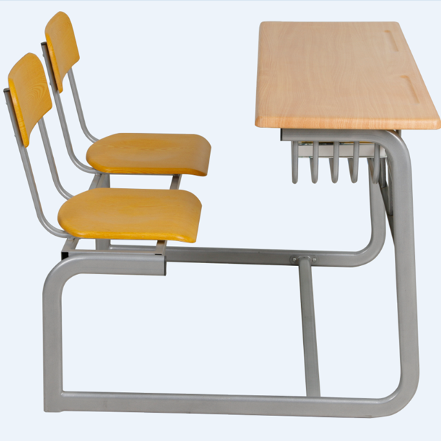 Educational equipment school furniture student desk and chair school desk and chair university row tables and chairs