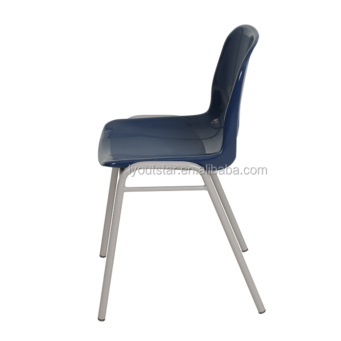 Used Popular Classroom furniture chairs plastic shell school chairs