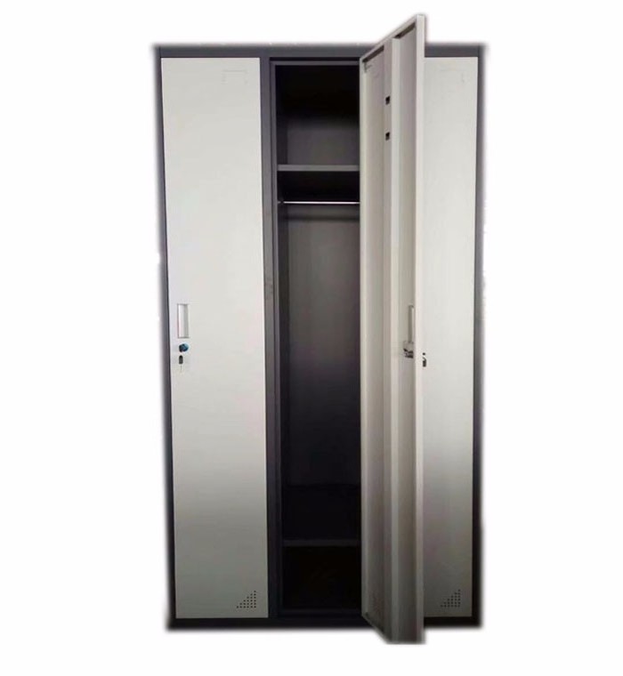 Gym Steel 3-door locker without screw 3 doors locker cabinet large steel metal storage locker