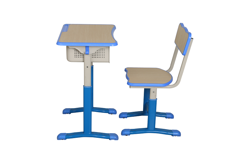 Classroom Chair and desk,school furniture student single table and seat school furniture student desk and chair