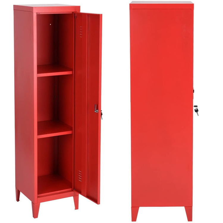 Home Steel furniture living room red metal toy furniture cabinet gifts cabinet 2 tiers Kids Mini Lockers