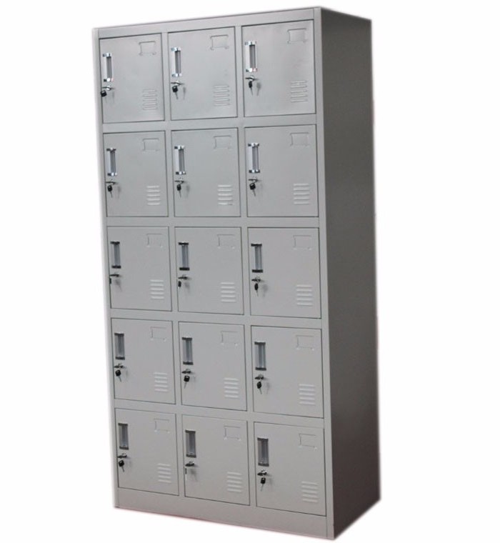 Cheap home gym storage wardrobe steel locker cabinet single door clothes staff metal locker