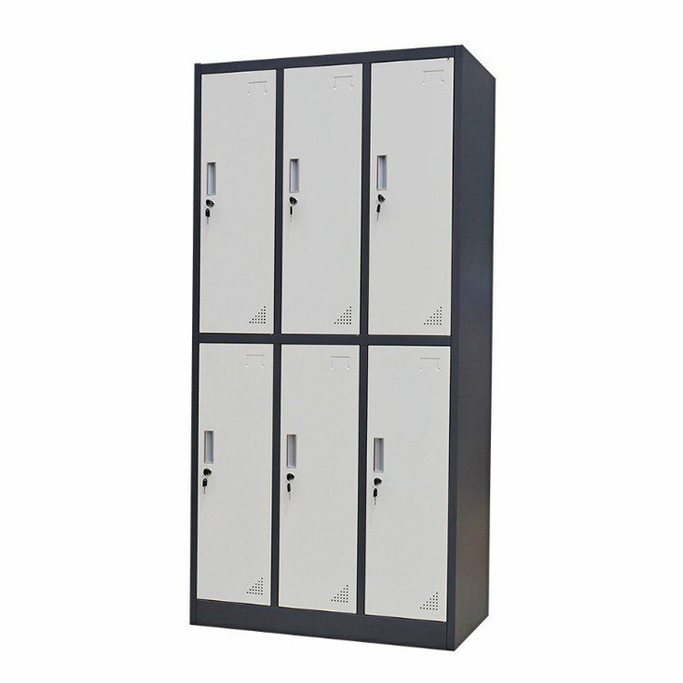 Changing room dressing 9 door fitness locker cabinet wardrobe school staff steel storage metal gym lockers