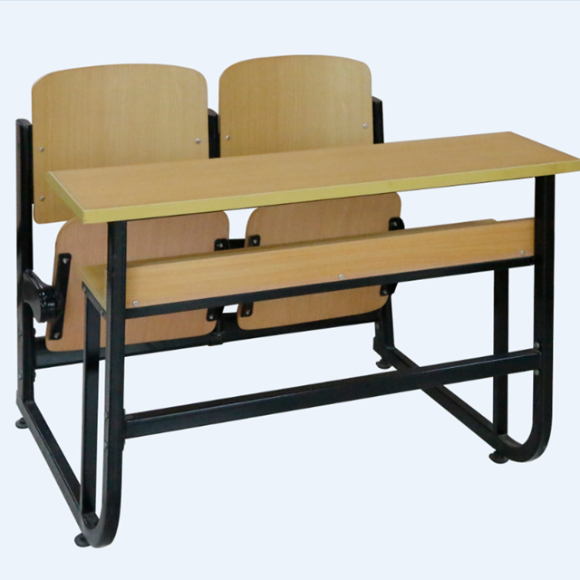 Educational equipment school furniture student desk and chair school desk and chair university row tables and chairs