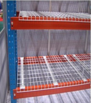 Two beams in one layer warehouse shelves goods pallet storage rack 4 layer heavy goods rack