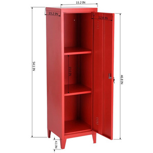 Home Steel furniture living room red metal toy furniture cabinet gifts cabinet 2 tiers Kids Mini Lockers