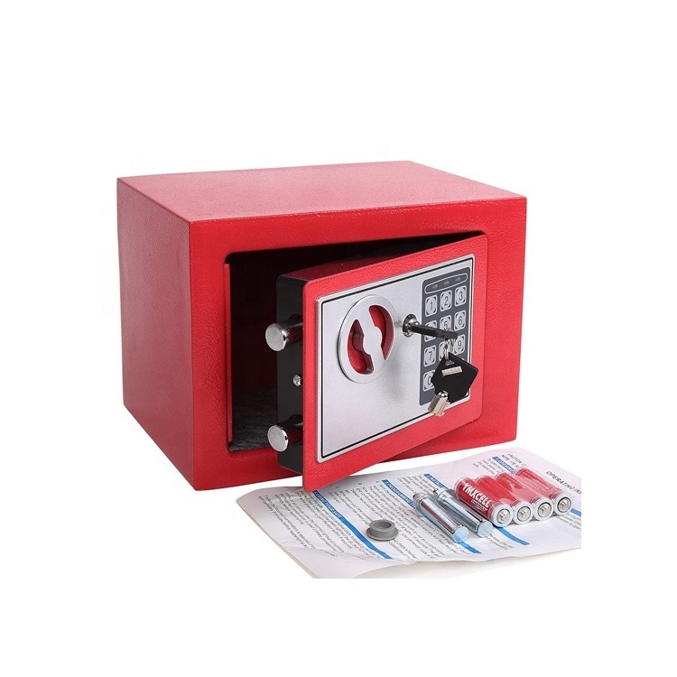 Safe case box lock deposit money box safe mini electronic safe box for cars