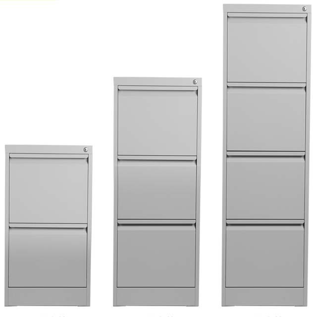 Easy assembled office steel storage lateral file cabinet vertical metal 4 drawer filing cabinet