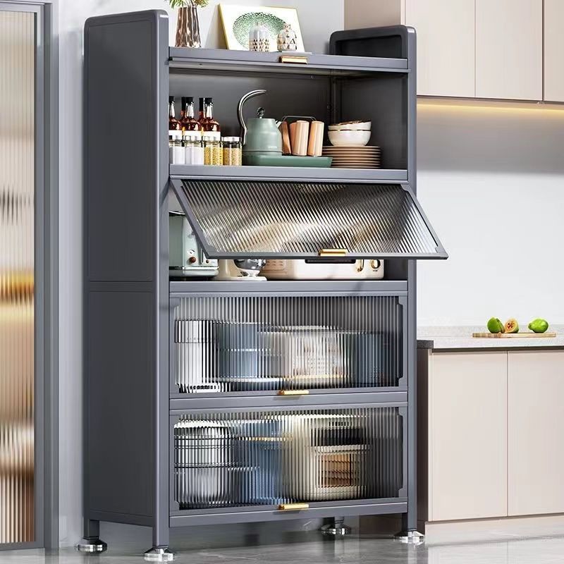 Luxury kitchen storage rack tall pull out kitchen storage drawer 5 layer kitchen storage shelves