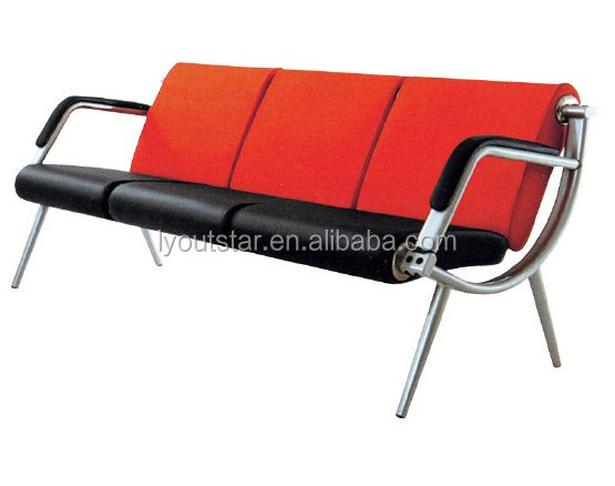 Cheap 3-seater Aluminum Airport Waiting Chair Waiting Sofa in Waiting Room for Customer