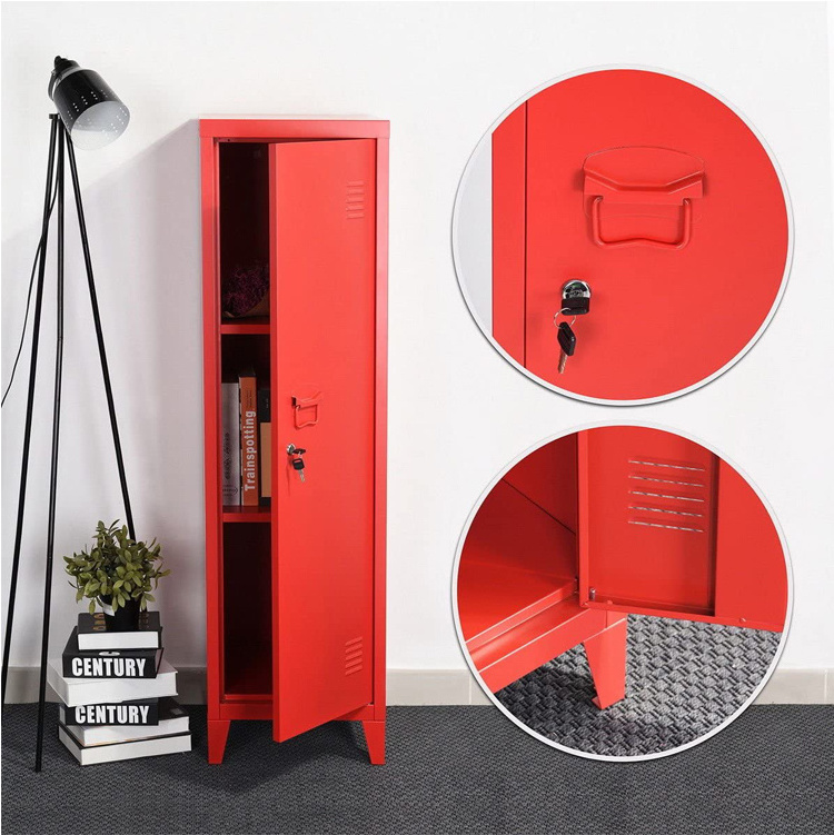 Home Steel furniture living room red metal toy furniture cabinet gifts cabinet 2 tiers Kids Mini Lockers