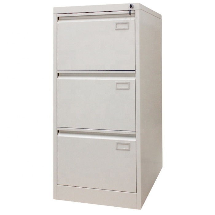 Office hanging filing locker metal file storage 3 drawer metal file cabinet drawer