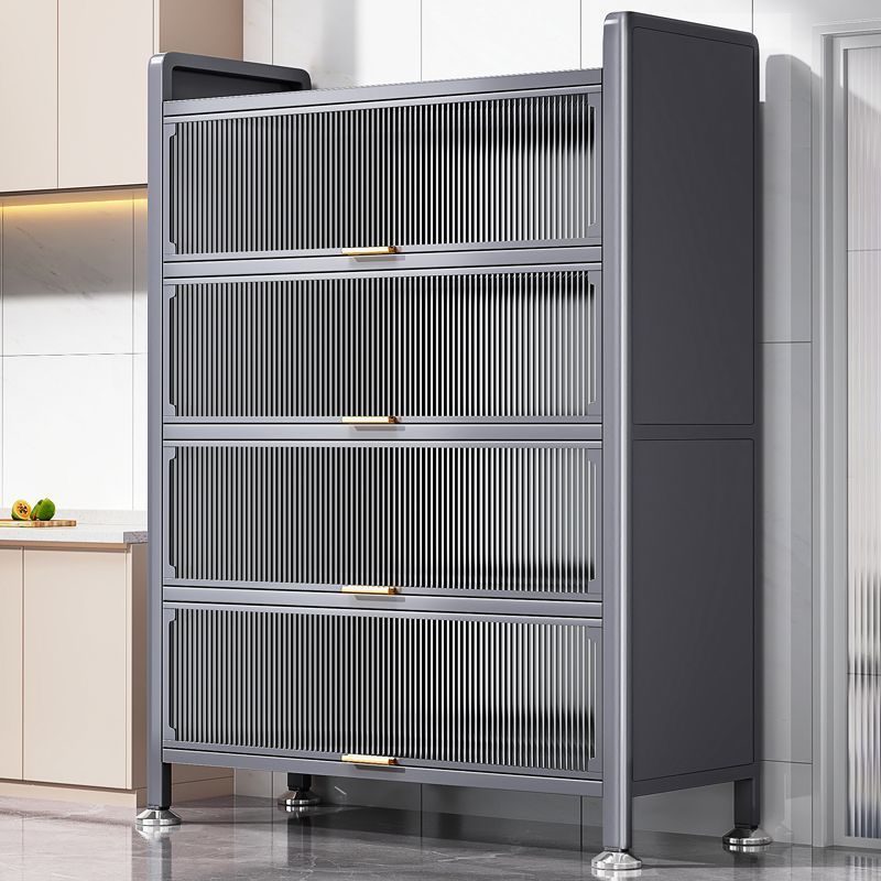 Luxury kitchen storage rack tall pull out kitchen storage drawer 5 layer kitchen storage shelves