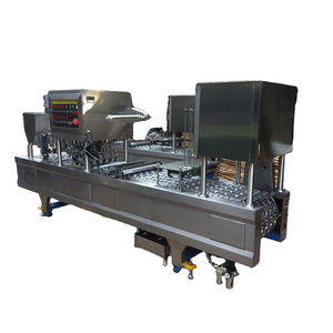 Automatic Liquid Dispenser Jelly Mayonnaise Yogurt Curd Ketchup Plastic Cup Filling And Sealing Machine Factory Price