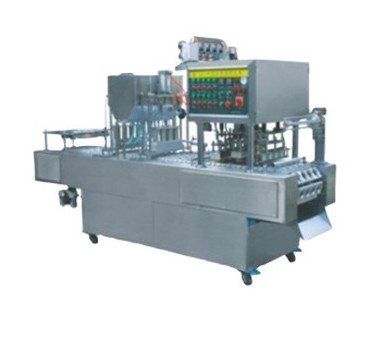 CD-20A-2 jelly and yogurt cup filling and sealing machine