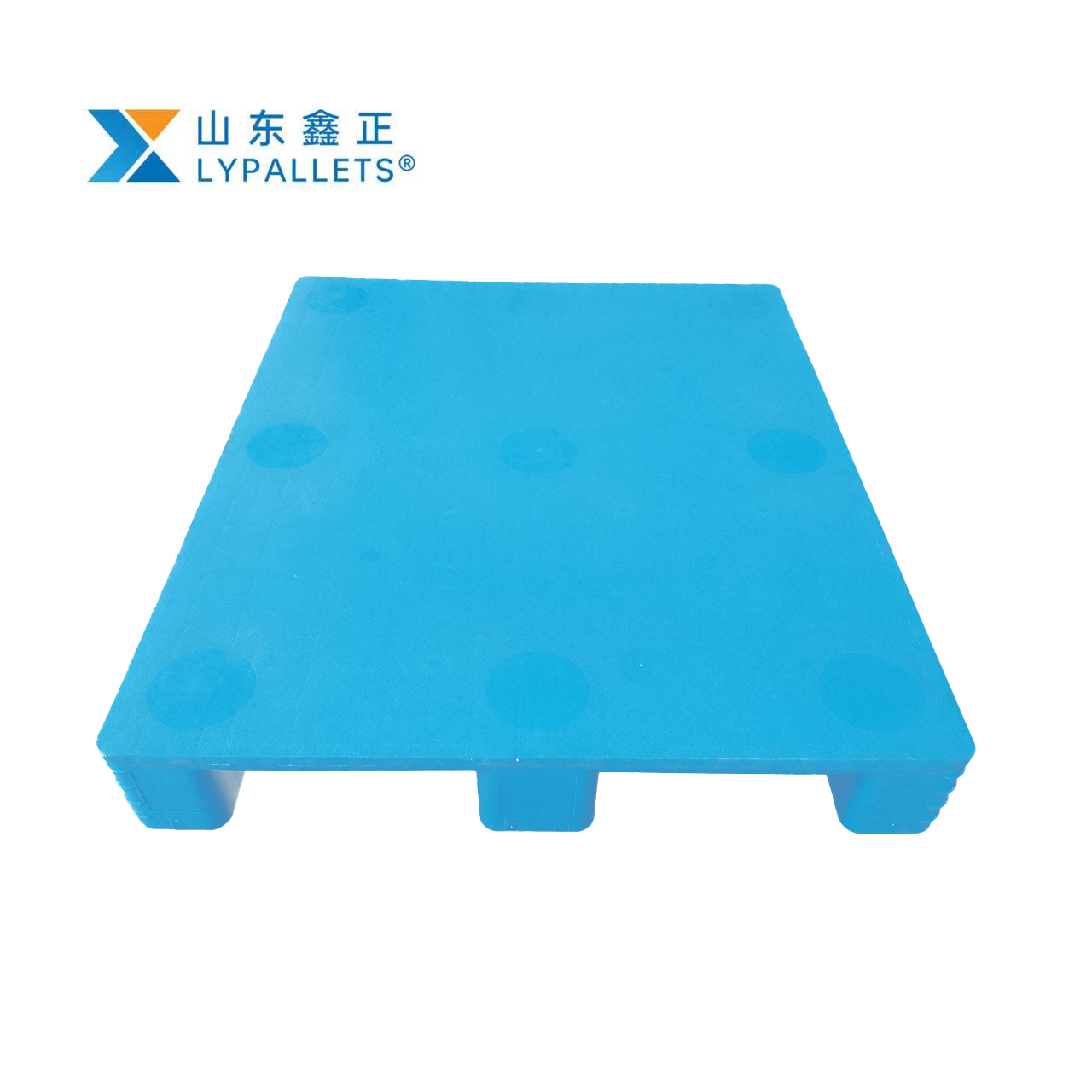 HDPE Heavy Duty 1200 x 1000 mm Plastic Pallet for Food Pharmaceutical Industry Hygienic Steel Warehouse Pallet