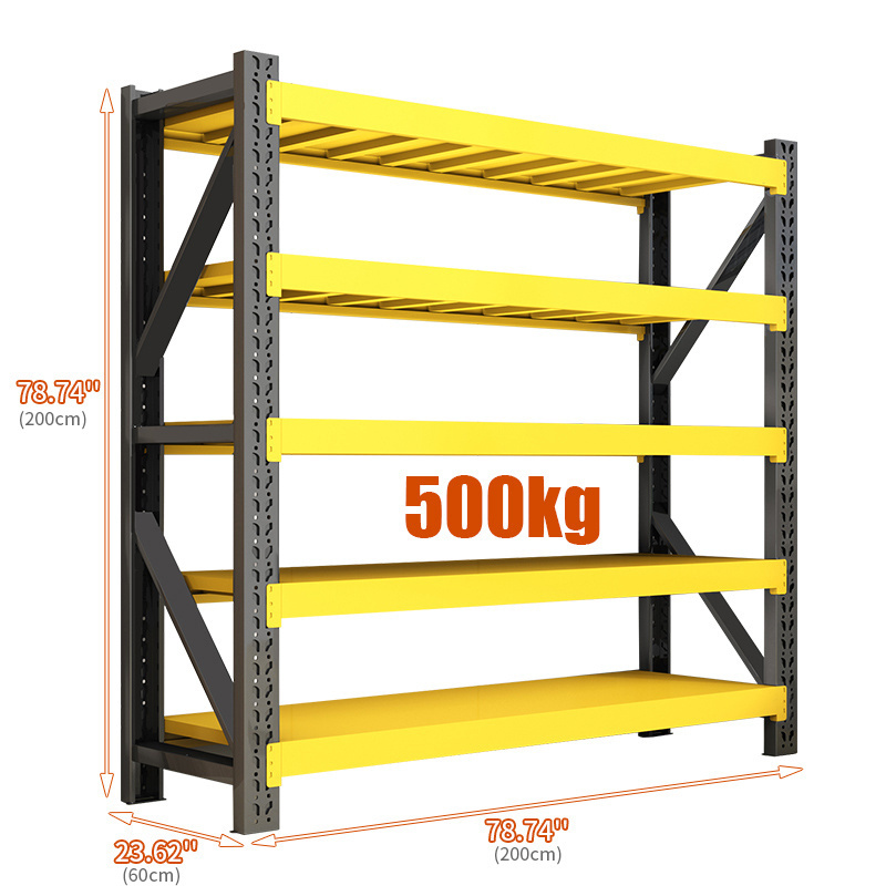 PULAGE shelving unit warehouse storage longspan shelving warehouse storage metal shelving stacking racks shelves tire rack