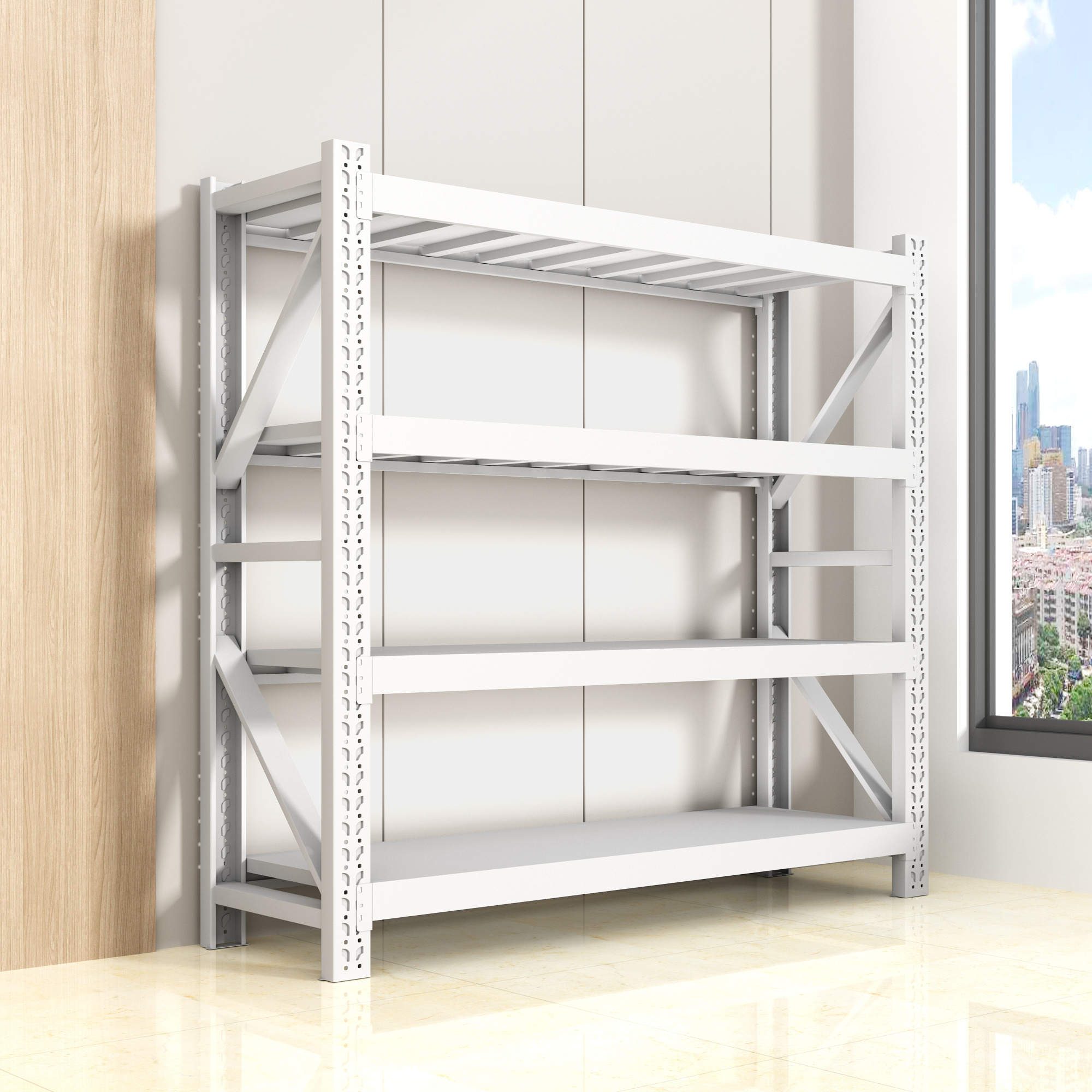 StoreMax 6 Tier Heavy Duty Metal Wire Shelving for Office and Garage Storage