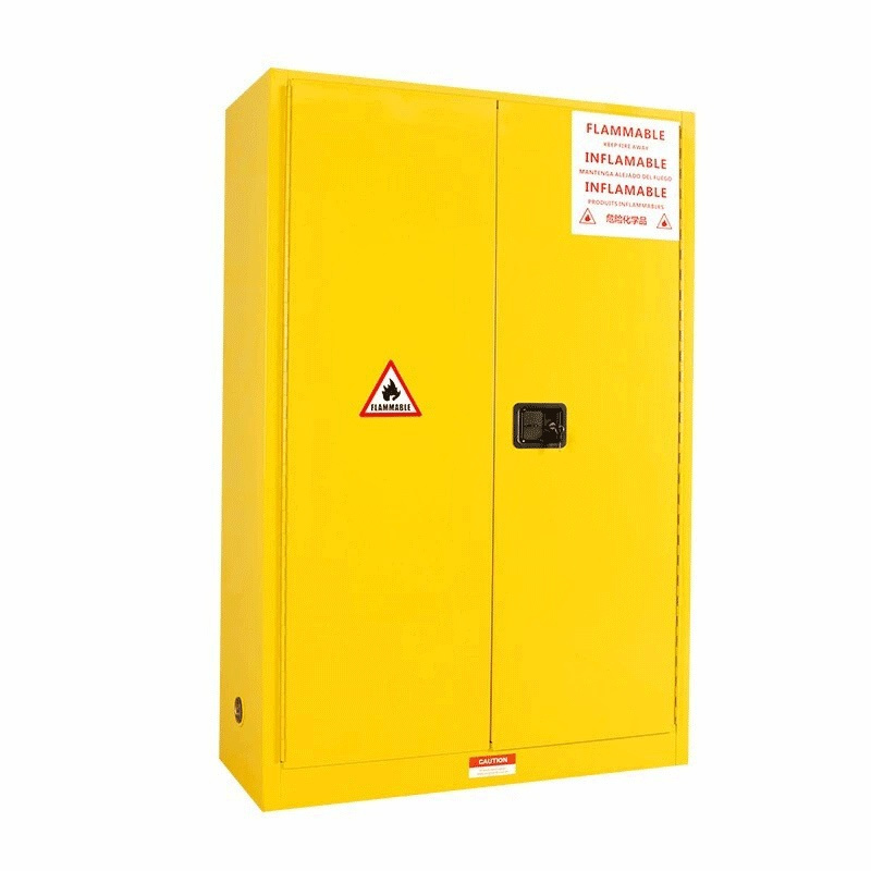 Industry-Standard Design Lab Furniture: 60 Gal Steel Explosion-Proof Fire Safety Cabinet for Flammable Chemical Storage