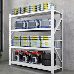 Industrial Grade Heavy-Duty Boltless Steel Storage Racks - Multi-functional 300kg per Layer for High-Capacity Warehouse Shelving