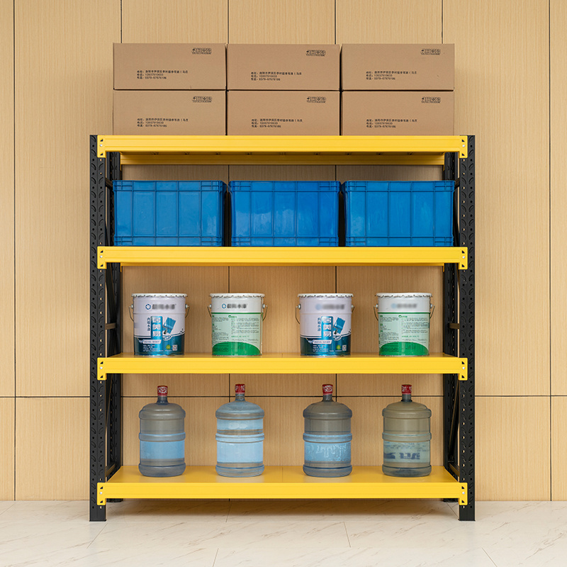 Storage Racks Units Stacking Rack Shelves Steel Metal Boltless Heavy Duty Warehouse Shelving