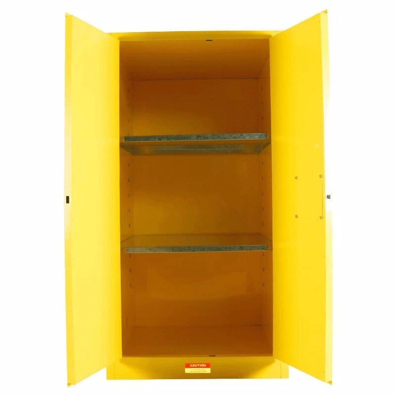 Industry-Standard Design Lab Furniture: 60 Gal Steel Explosion-Proof Fire Safety Cabinet for Flammable Chemical Storage