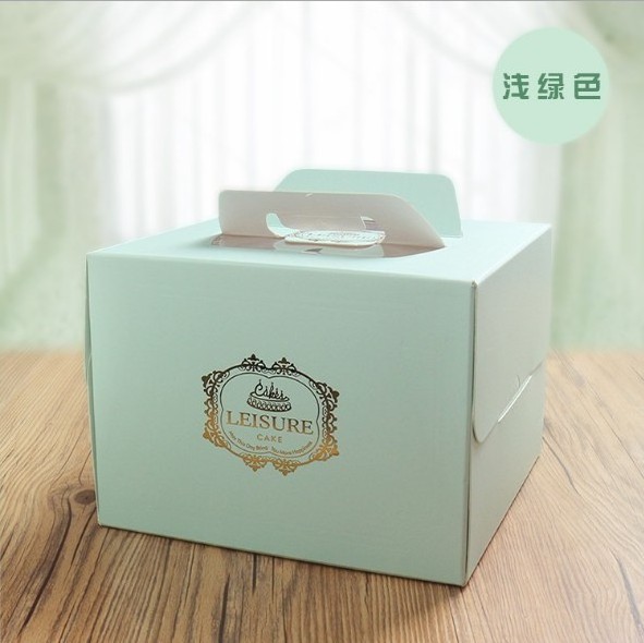 custom Colorful printing Birthday Party Gift Cake Packaging cardboard paper 6/8/ 10 Inch wedding cake box