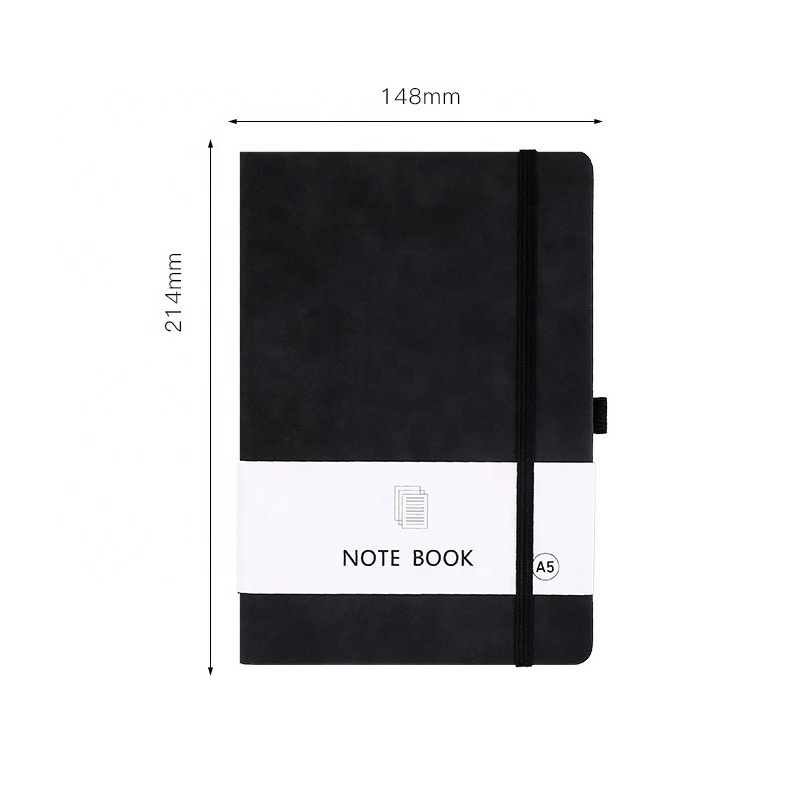 custom logo printing a5 diary agenda journals hardcover pu leather school notebook for students moleskine journal notebooks