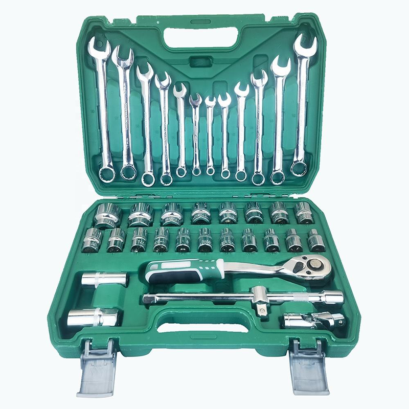 37Pcs Full Mechanic Tool Set For Truck Craftsman Hand Tools Set Toolbox