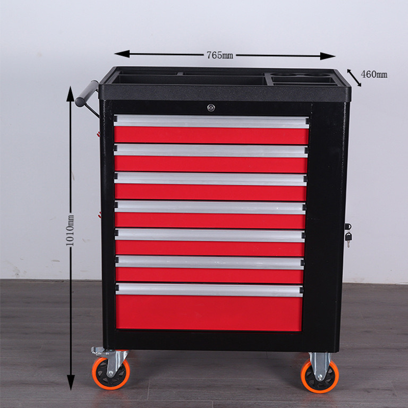 Mobile Metal Tool Chest Garage Organizer Drawers Storage Tool Trolley Tool Set Cabinet Drawers