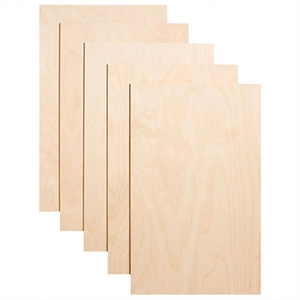 Wholesale basswood plywood 1mm 2mm 3mm 4mm 5mm 6mm 7mm Basswood sheets For laser cut DIY Model craft Puzzle Toys