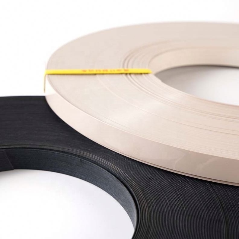 Laminated Edge Strips PVC Edge Banding  Plastic Shelf Edge Banding Tape Furniture Tape