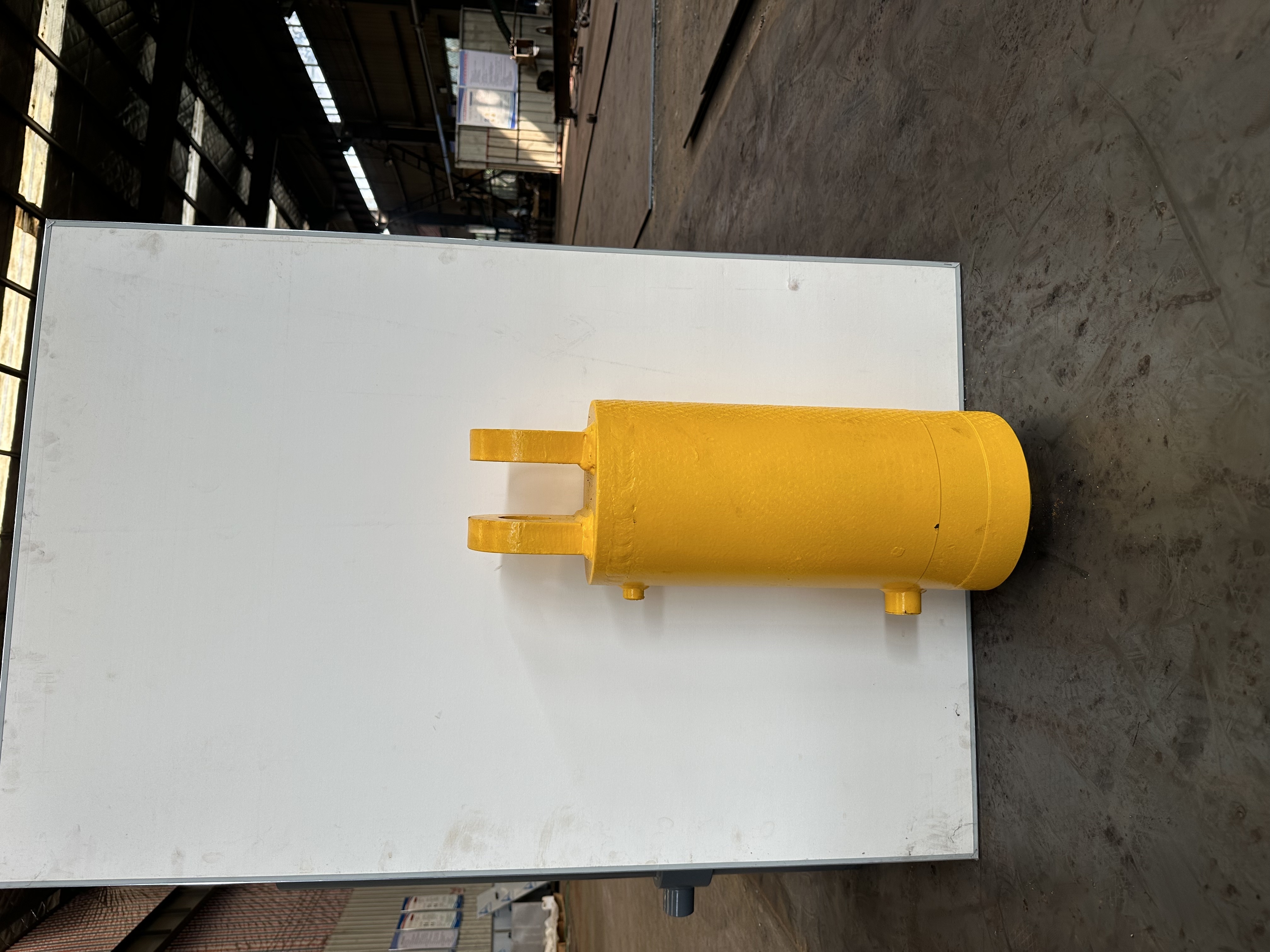 Forklift Steering Ram Double Rod End Hydraulic Cylinder