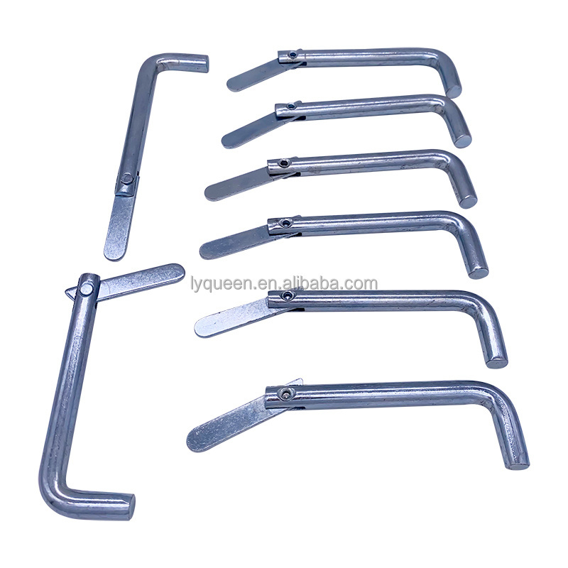 LINYI QUEEN Galvanized Gravity L shape Toggle pin Zinc Scaffolding Toggle Locking Pin