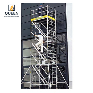 scaffold tower 4m good price for sale specialist OEM factory  6 metre telescopic scaffold 6mt aluminium scaffold