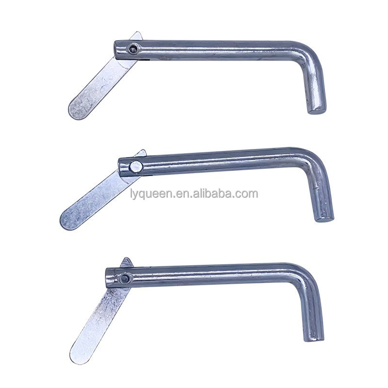 LINYI QUEEN Galvanized Gravity L shape Toggle pin Zinc Scaffolding Toggle Locking Pin