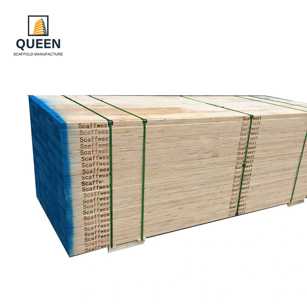 LINYI QUEEN Scaffolding Lvl Scaffolding Board Laminated Scaffold Wood  Planked Walkway  Walk For Construction