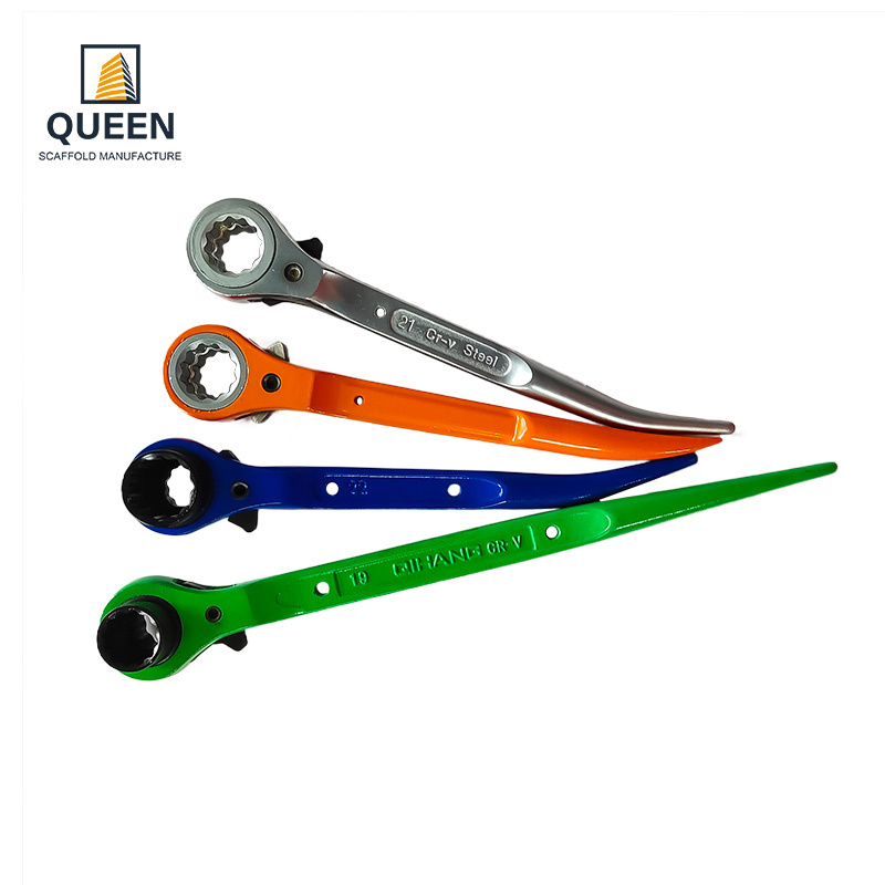 Rotproof And Waterproof scaffolding ratchet spanner ratchet inner hexagon wrench universal scaffold podger ratchet spanner