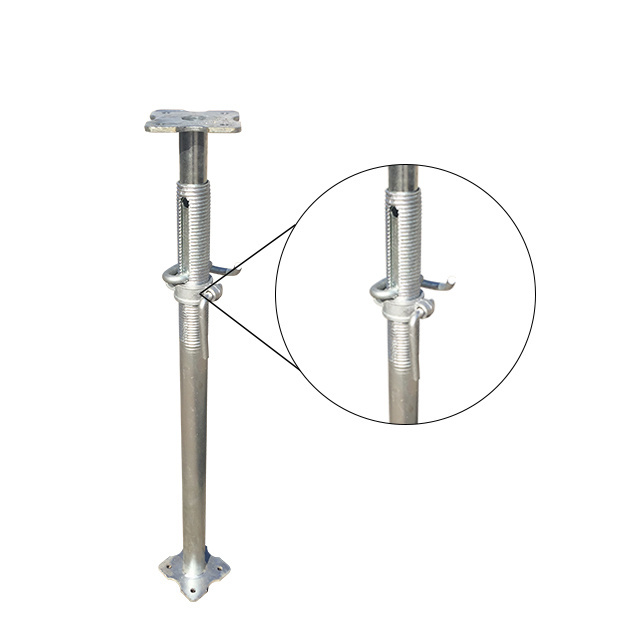 Light Duty Adjustable Construction Scaffolding Pole Acrow Props Light Weight Scaffolding Prop