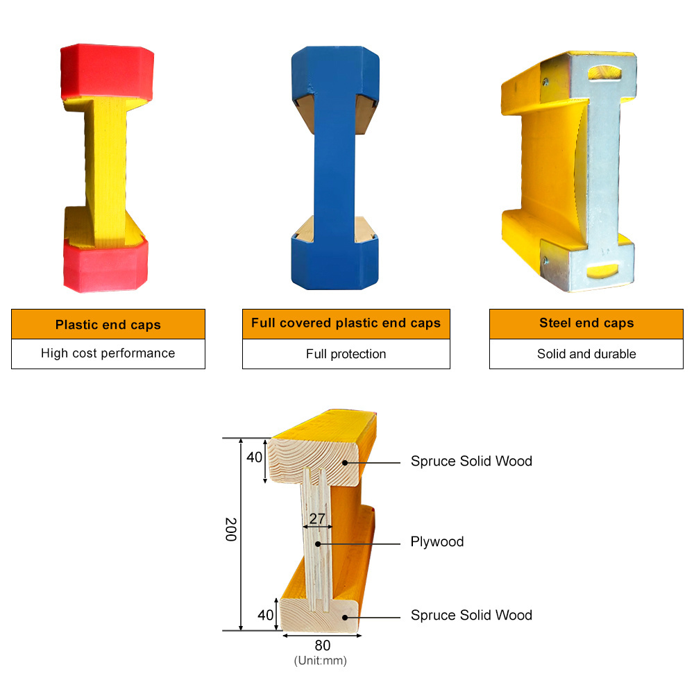 LINYIQUEEN low price h20 wood beam for construction formwork glulam beams