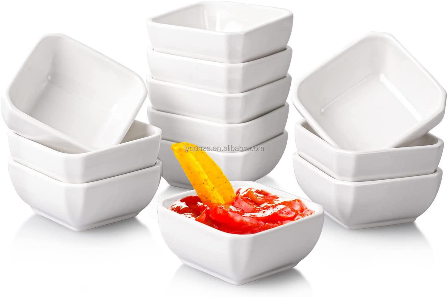 3inch mini sauce dipping bowl, ceramic new bone china sauce bowl