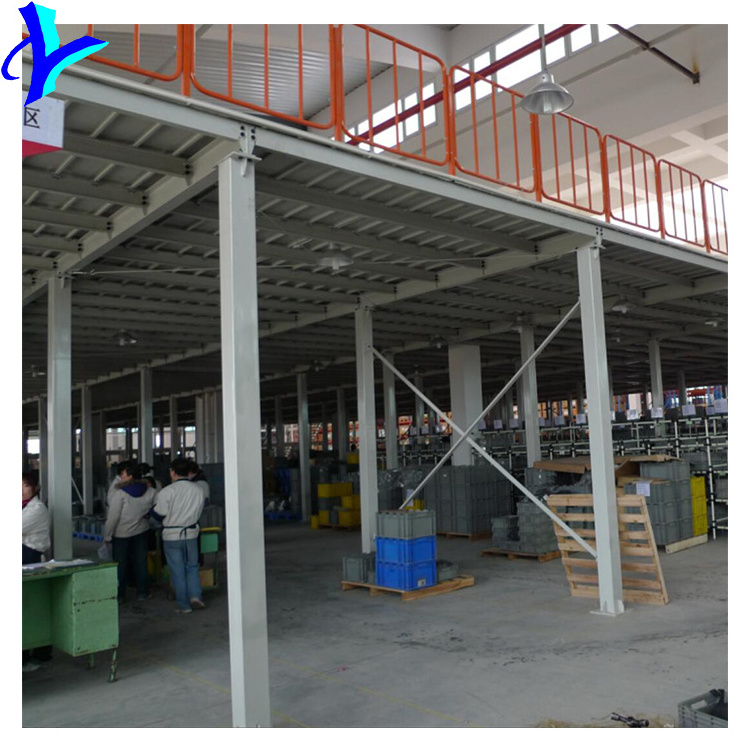 China Manufacturer Warehouse and Industrial Steel Mezzanine Floor Kits