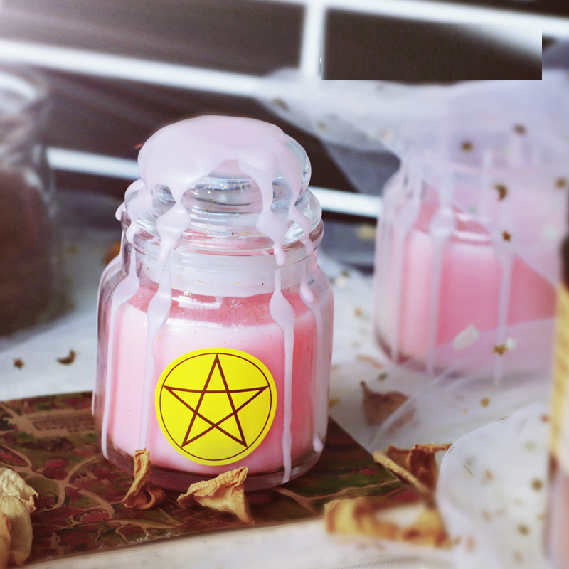 Novelty Candles Blessing Religious Witchcraft Divination Candle Decorative Scented Candles