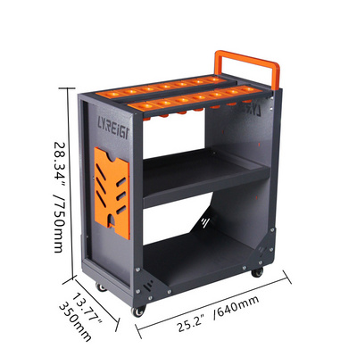 LYREIGN MTTA2 Shell End Mill Arbor Organizer Hsk63 Hsk40 Holder Rack Cat 50 Cart Cnc Tool Storage CAT40 BT40 ER32