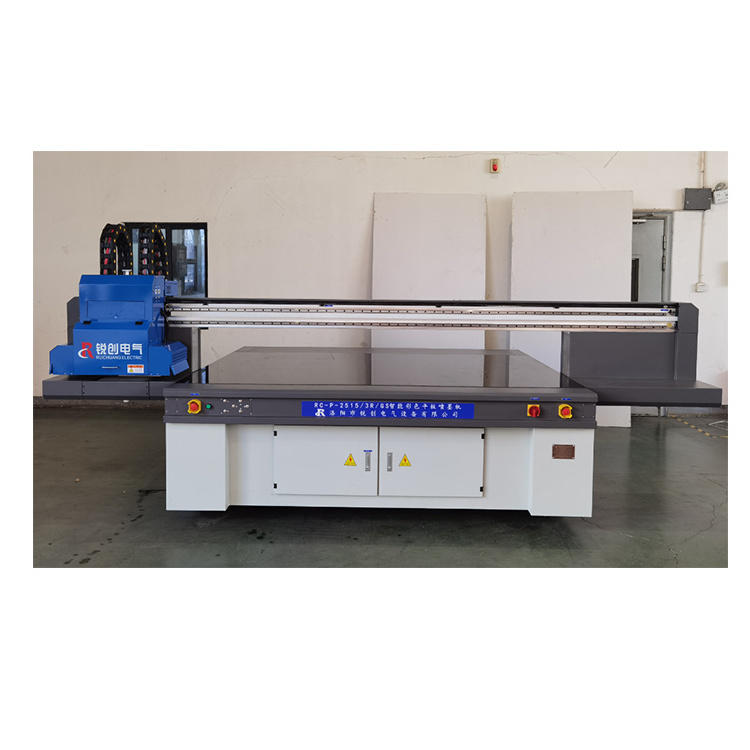 UV Printing Machine Multifunction Large Format UV Flatbed Inkjet Printer on Plastic,metal,glass 2513 for Printing Epson Dx7