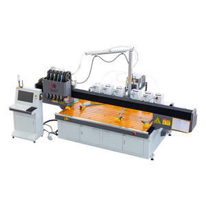 cnc automatic stud welding machine with down pressure and top studs pressure settings