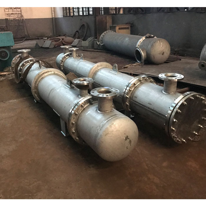 Stainless steel shell and tube heat exchanger / water steam heat exchanger