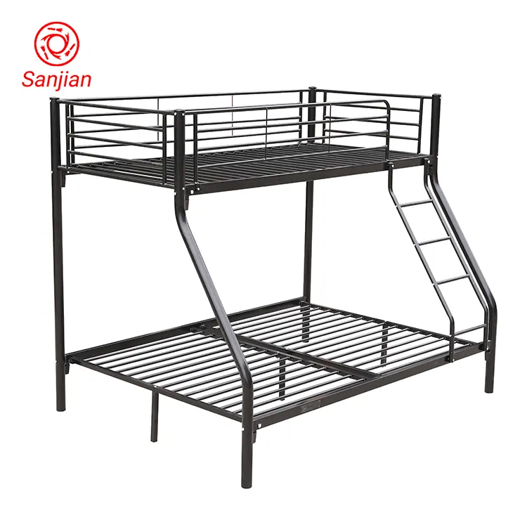 Free Sample Bedroom Furniture Adult Steel Iron Metal Bunk Bed Prices